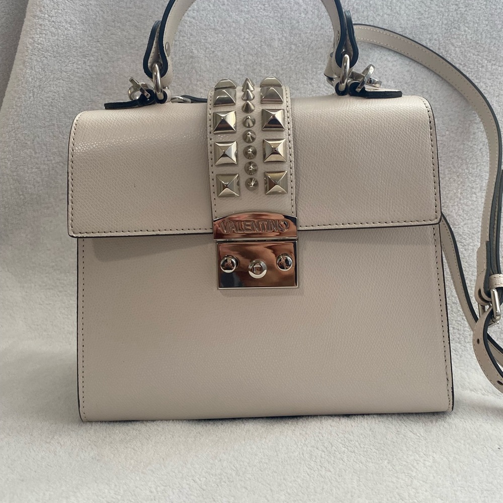 Valentino by Mario Valentino Cleo Leather Satchel